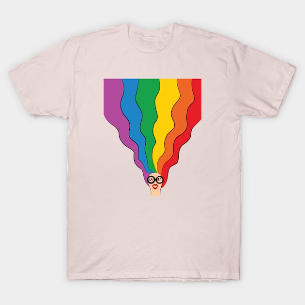 Lgbt pride love T-Shirt by Indiestyle